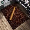 1Pc Cigar Coffee Beans Pattern Rug - Home Decoration Carpet For Living Room Bedroom Flooring Computer Chair Area Rug