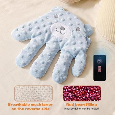 Baby Soothing Palm Baby Sleep Pat Baby Anti-Fright Gloves Electric Baby Hand Pillow Red Bean Filled Cute Baby Soothing Palm