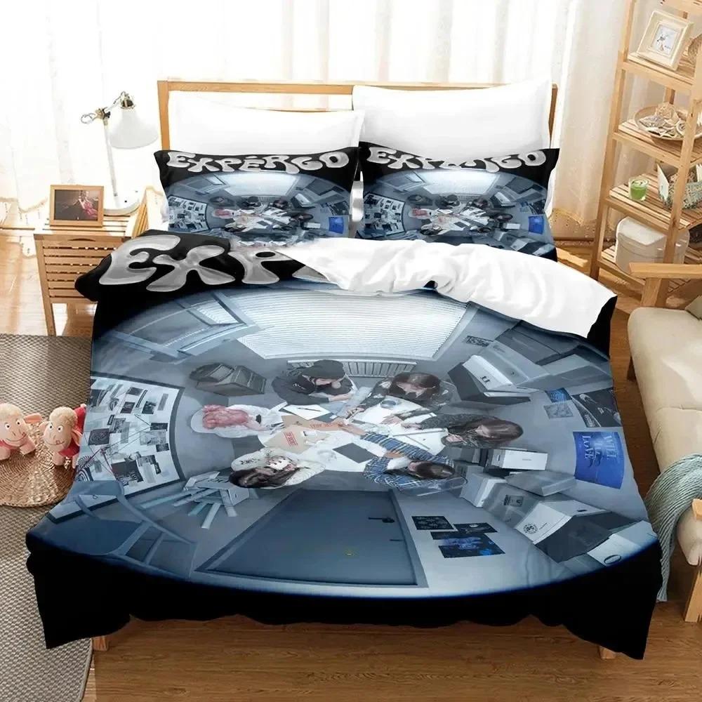 3D-Druck Kpop NMIXX Bettwäsche-Set Bettdeckenbezug Bett-Set Steppdeckenbezug Kissenbezug Bettdecke King Queen Size Jungen Erwachsene Bettwäsche-Set