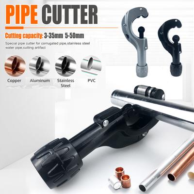 3-35mm 5-50mm Tube Cutter Pipe Cutter Plumber for Vehicle Copper Stainless Steel Aluminum Tubes Cutting Repairing Tools