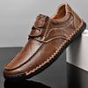 Man Shoe Business Leather Fashion Plus Size Shoes For Men Size 48 Shoes For Men Handmade Leather Casual Sneakers Comfort Design