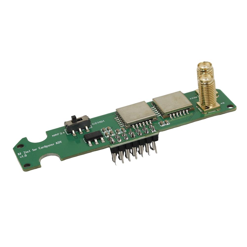 for M5Stack Cardputer RF Module 2in1 CC1101 and NRF24 Compatible with For Bruce Firmware for Sub GHz and 24G Signal Transmission