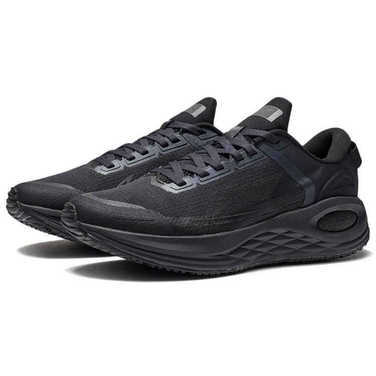 New LINING Furious Rider 6.0 Essential Running Shoes Men Low Top Phantom Black ARZS003-5