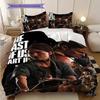 Survival Postapocalyptic World Three-piece set (1 * duvet cover + 2 * pillowcase, without core) 2D Flat Bedding set Duvet cover and pillowcase