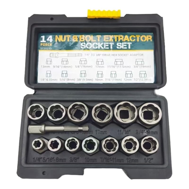 

Impact bolt and nut remover kit includes screw removal drill Use a twist socket to remove damaged, frozen, or rusted round bolts bolt and nut remover