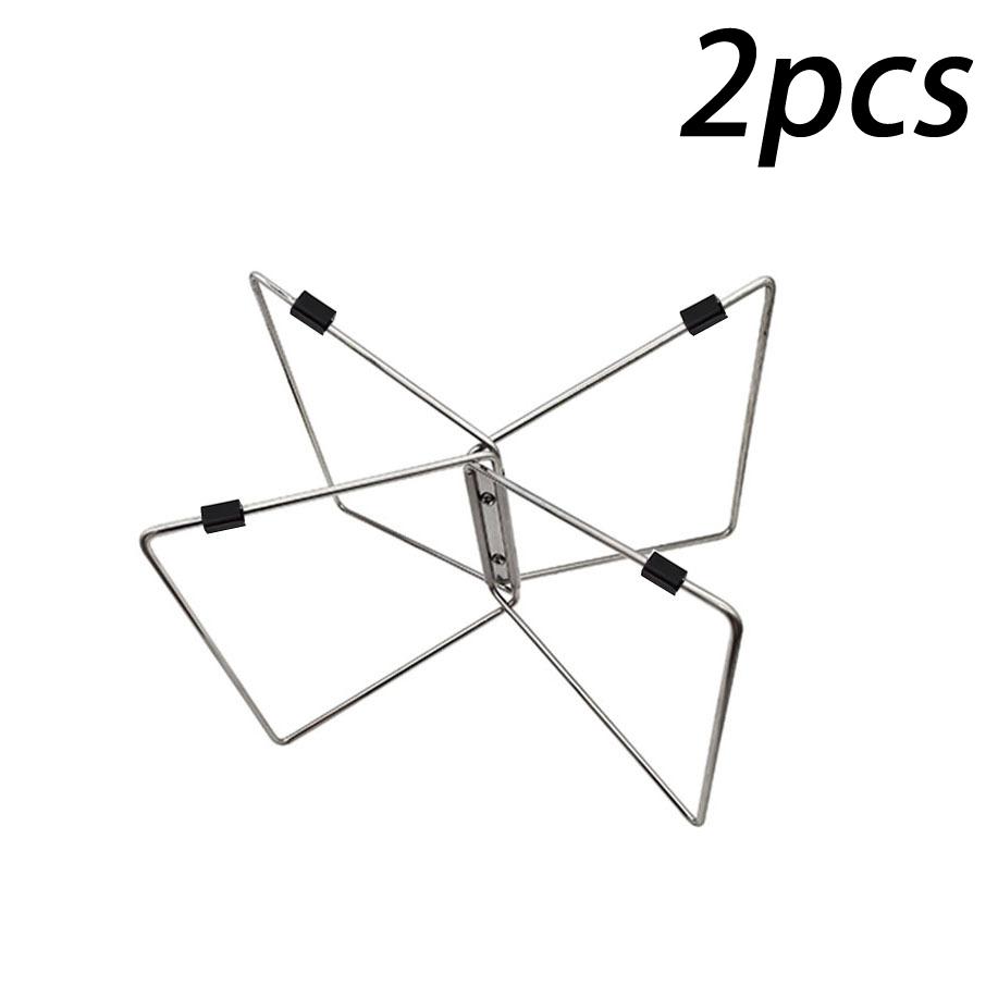 1/2Pcs Cooler Box Stand Ice Box Holder Outdoor Camping Box Storage Stand Plastic Folding Box Support Shelf Camping Supply