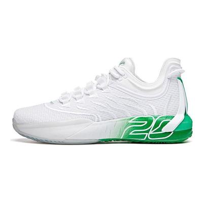 GH1 Low Hayward Home Colorway Durable Breathable Low-Top Basketball Shoes Men Sneakers White Green 112021103-4