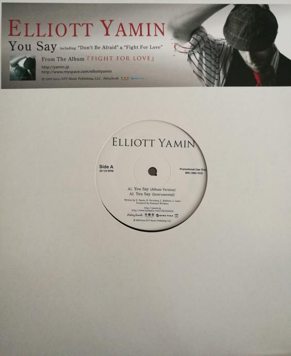 

12inch Record ELLIOTT YAMIN - You Say MRL19801032 Hickory Records US Soul/Funk Used