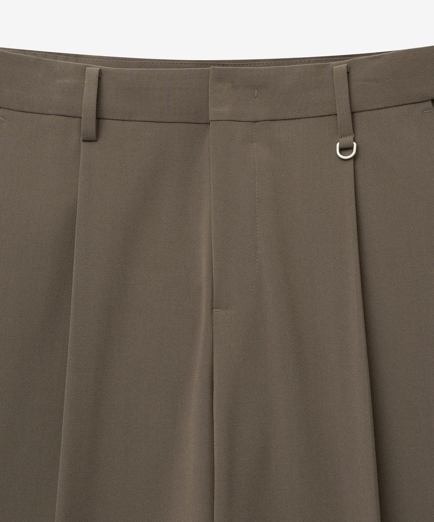 Tienjiti Essential Semi-Wide Fit Pants (Dusty Beige) Tnpa6E101I3