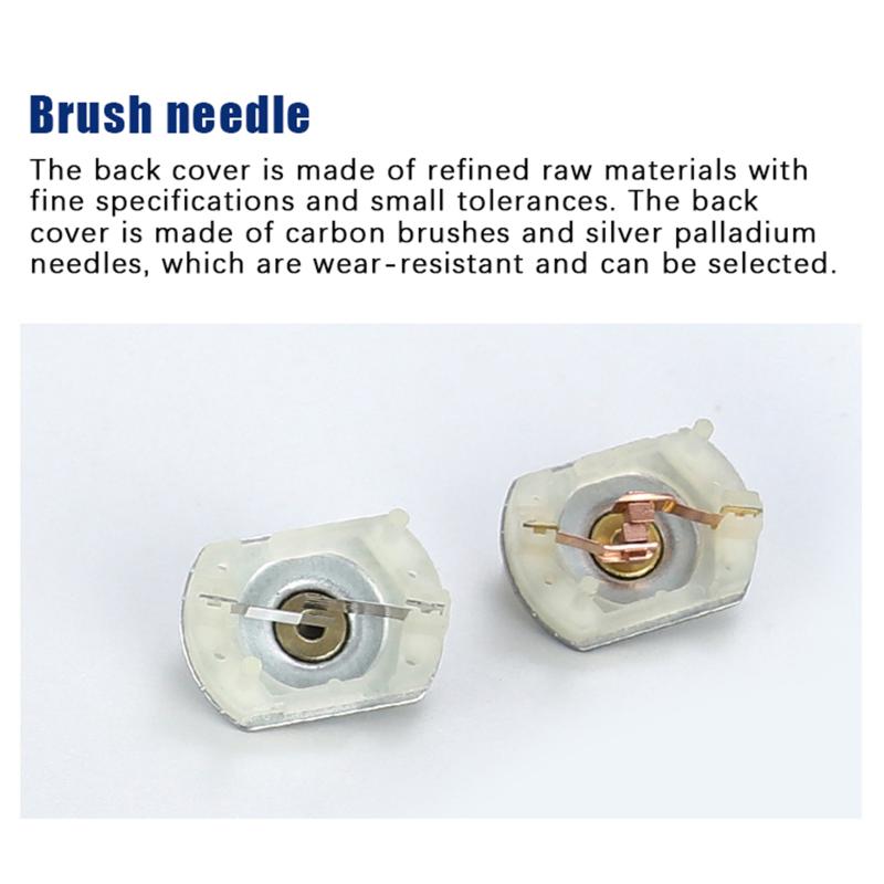 1Pc Fk180 Electric Motor Dc3V-6V 7000-20000Rpm High Speed Carbon Brush Mini Motor Diy Electric Shaver Toy Model