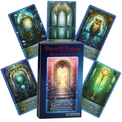 10.3*6cm Doors of Destiny Oracle Deck 32-Card Tarot-Inspired Oracle Set