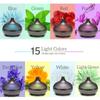 Aromatherapy Essential Oil Diffuser Wood Grain Remote Control Ultrasonic Air Humidifier Cool with 7 Color LED Lights AVE