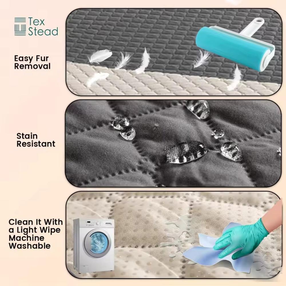 1Pc Anti Leaking Non-Slip Dog Bed Cover,Pet Blanket Sofa Pet Bed Mat,Mattress Protectors Car,Furniture Couch Cover for Cats Dogs