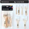Multifunctional Nylon Brush: BBQ, Paint, Cleaning, 1-12 Plate Sizes