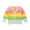 Multi Stripe Knit Cardigan T31ksw011