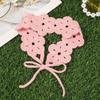 Floral Crochet Flower Hair Band Retro Women Hair Scarf Knitted Headband  Girl Hair Accessories