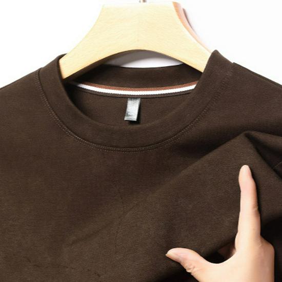 

Autumn Mulberry Silk Long Sleeve Hoodie - Trendy Loose Fit Casual Top XXXXL коричневий