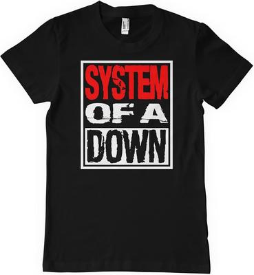 System Of A Down Officially Licensed Logo Mens T-Shirt