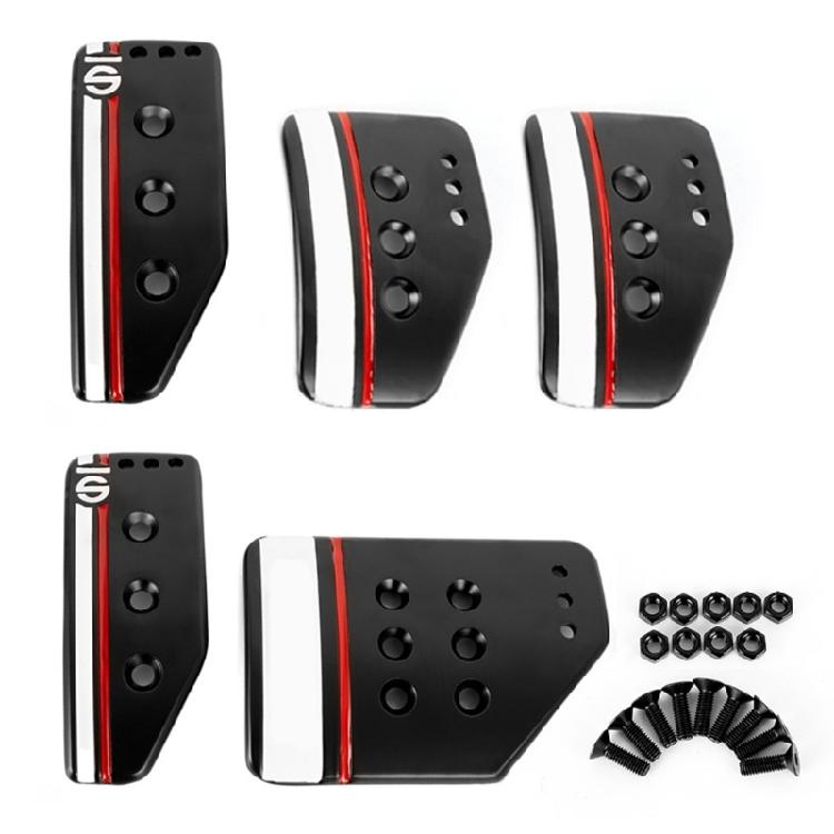 Foot Rest Accelerator Footboard Throttleclutch Treadle Manual/Automatic Car Pedal Covers Corrosion Resistant for Drivers