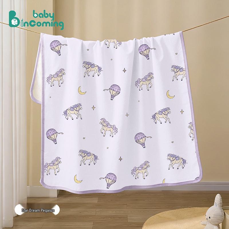 Waterproof Cartoon Baby and Menstrual Urine Pad - Washable & Reusable