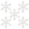 VAXPOT Snowboard Deck Pads, Set of 5, Snow Crystal Design, VA-2813 CLR