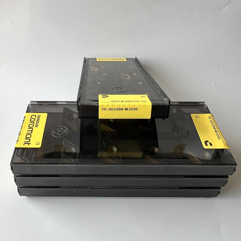 SANDVIK / TR-DC1308-M 2220 / Original Swedish hard alloy blade 10 Pcs