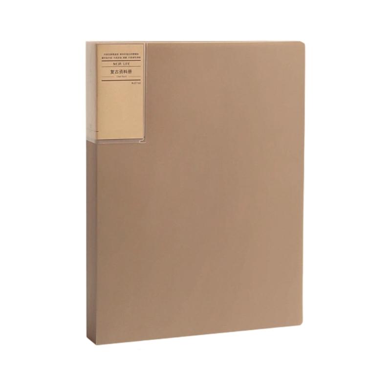 Presentation Folder with 60/80/100 Pocket Display Folders for School Presentations Insurance Financial Documents