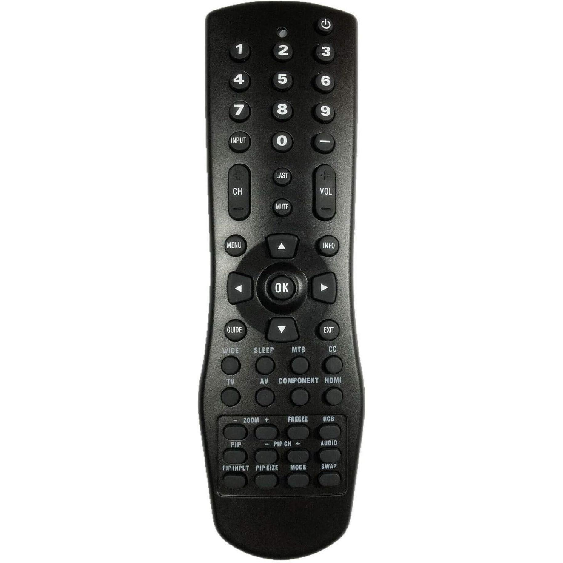 Replacement Remote Control VR1 for Vizio LCD HDTV SV420XVT, SV421XVT, SV422XVT, SV470M, SV470XVT, SV471XVT