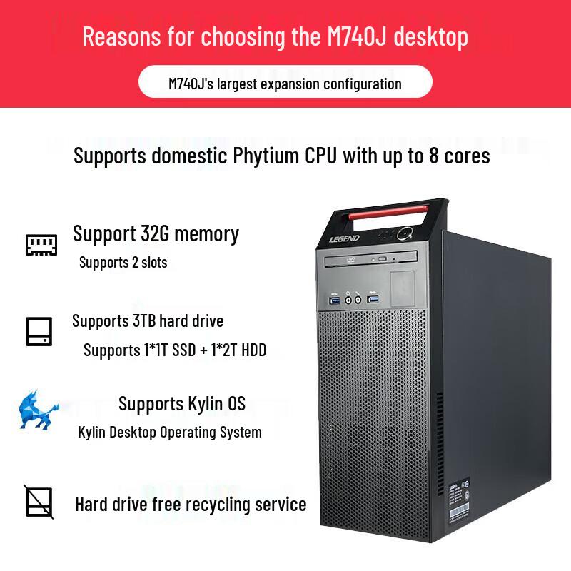 Lenovo Kaitian M740J Secure Desktop PC (CN version)