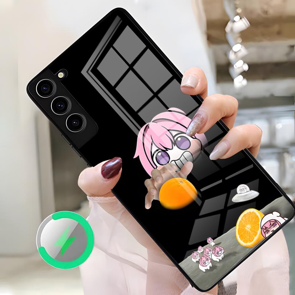Game N-Nikke D-Doro Phone Case For Samsung S26 Ultra S25 Edge S23 S22 S21 S20 Ultra Plus S24 Fe A25 Magnetic Glass Cover