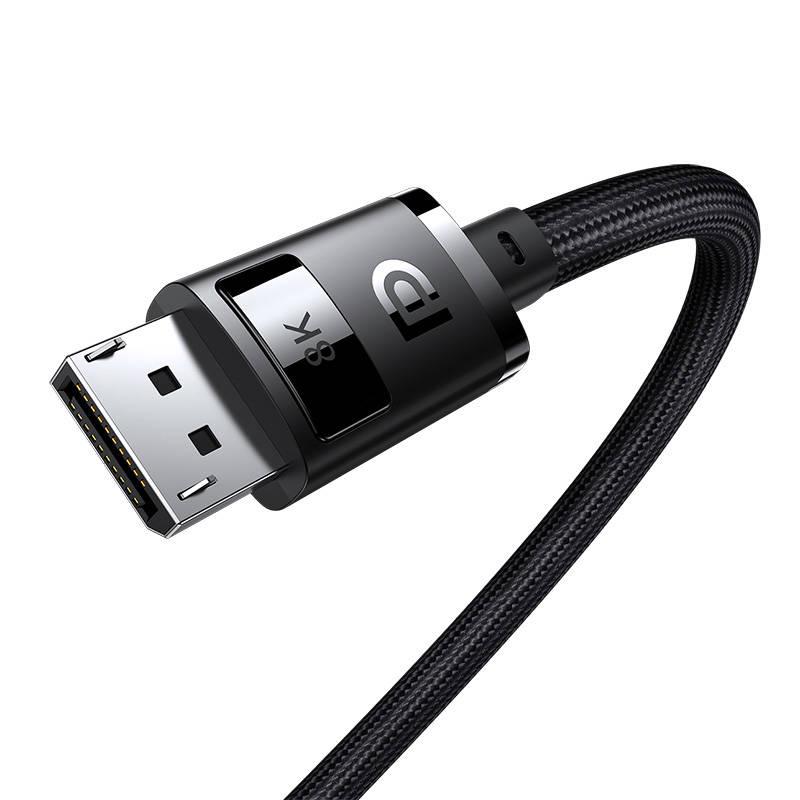 DP 8K To DP 8K Cable Baseus High Definition 1.5 M (Black)