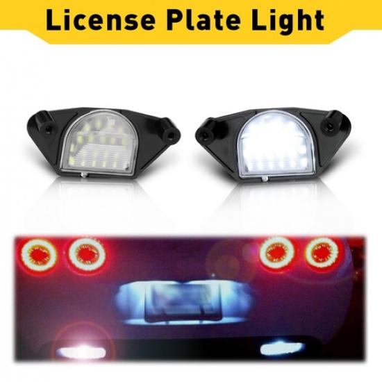 For Chevy Corvette/Impala/Monte Carlo License Plate Lights Lamps Tag [FULL LED]