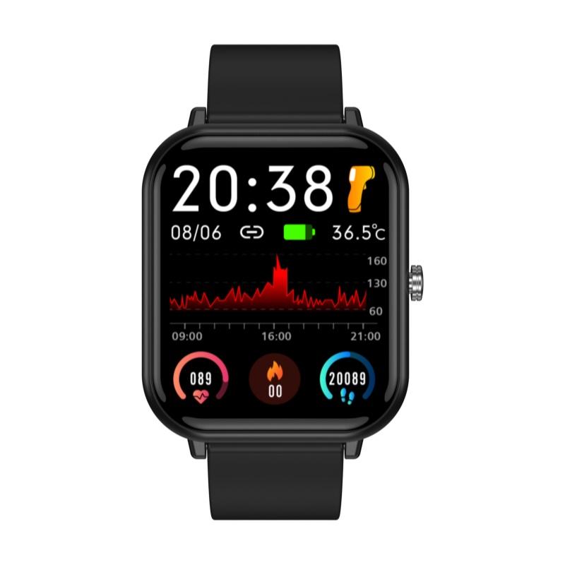 Rainbuvvy Q9 Pro Έξυπνο Βραχιόλι 1.7 ιντσών Οθόνη TFT STK8321 Bluetooth 5.0 Αδιάβροχο IP68 Μόδα για Άνδρες ή Γυναίκες Android Έξυπνο Ρολόι Πολυγλωσσικό