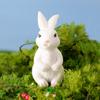 Easter Rabbit Resin Handicraft Small Ornaments DIY Micro Landscape Bonsai Figurines Mini Ecological Bottle Succulent Accessories