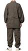 Winter Samue fleece size Birch [Kyoetsu] (Japanese workwear), padded, Tsumugi-style fabric, lining, 16, Men's (L, Brown)
