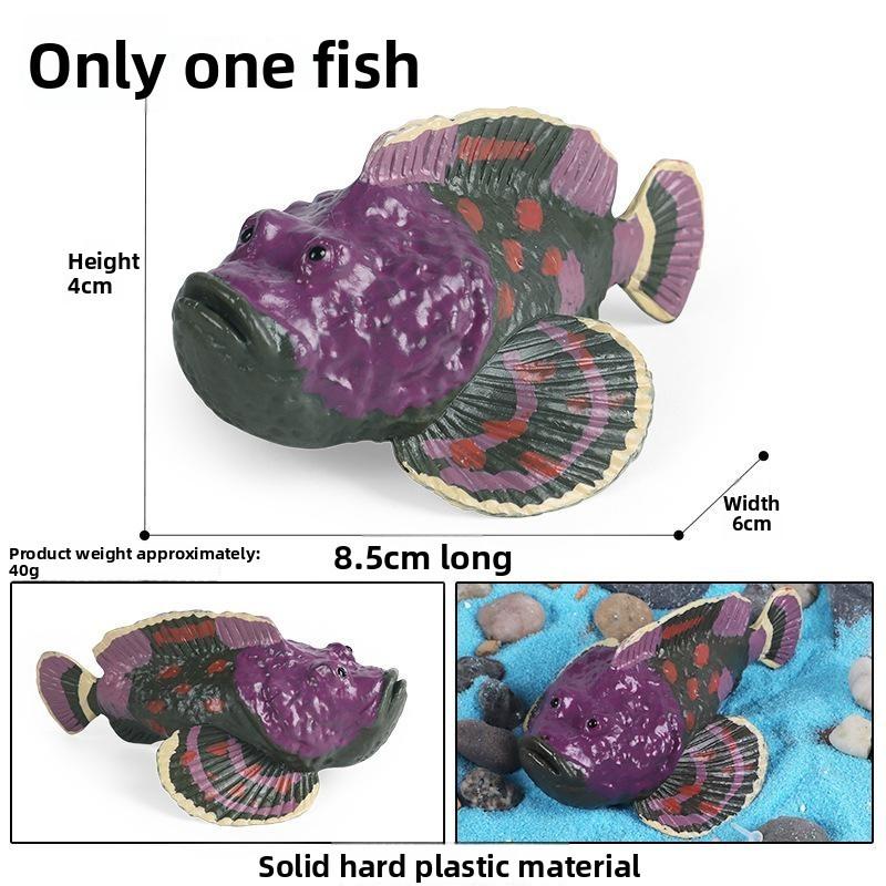 Tropical Fish Tank Decor Plastic Model Marine Animal Toy For Aquarium Enthusiasts