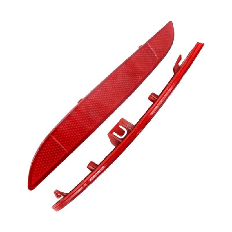 Pair of rear Left and Right bumper Reflector reflective stickers For BMW F21 F20 1 Series 2015 2016 63147363787631473637878