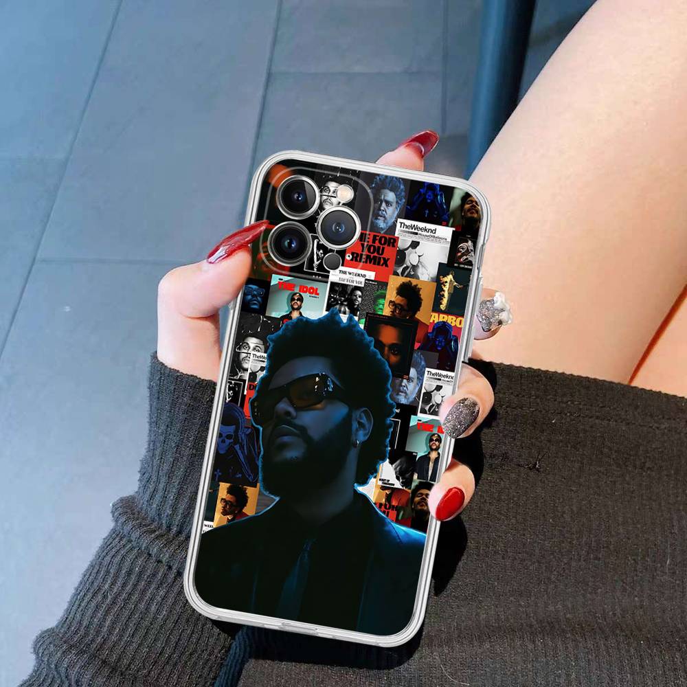 Popular Hip Hop Rapper The Weeknd Fit For IPhone 16 15 Promax Phone Case IPhone 14 11 12 High End 13 Pro Silicone