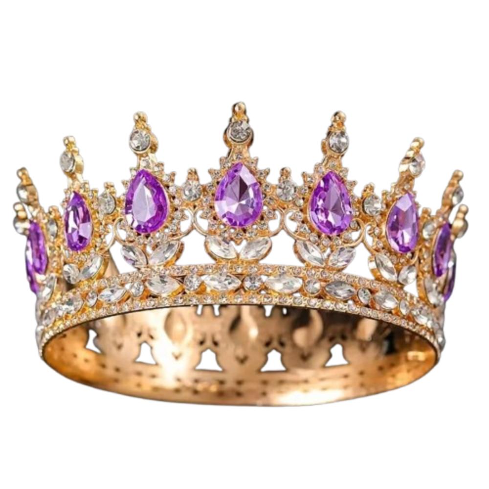 Strass Brautkronen Kuchen Dekorationen Königin Prinzessin Tiara Haar Accessoires