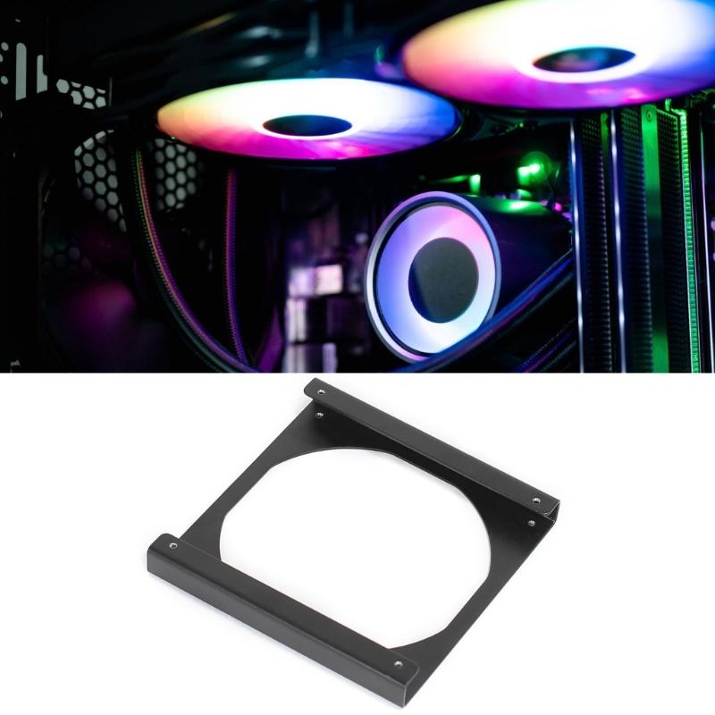 Fan Holder 12CM Fan Mount Bracket 15mm Height Increase For Computer PC Case Internal Fan Support Enhances Cooling 1PC