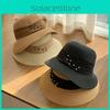 Summer Straw Sun Hat With Wide Brim For Women Sun Protection And Fashion Outdoor Accessory