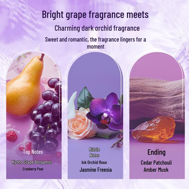 Lux Grape Scent Bubble Shower Gel