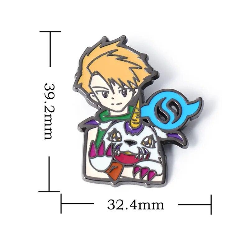 Anime Enamel Lapel Pins for Backpacks Accessories Badges for Jewelry Brooch Gifts