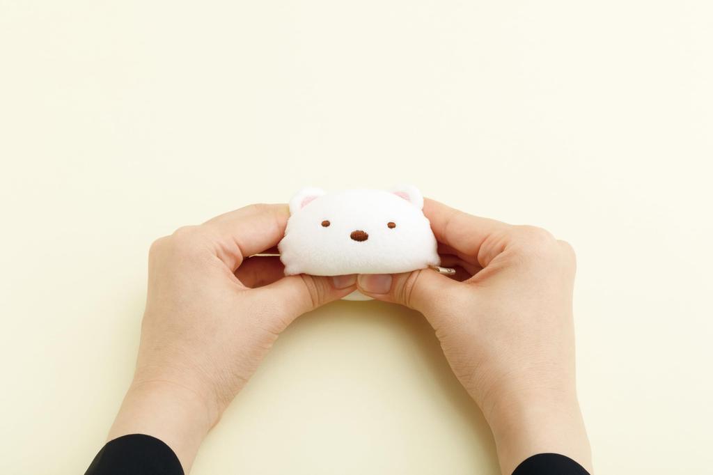 MV25001 Sumikkogurashi Mugyumugyu Plyšová hračka Polární medvěd