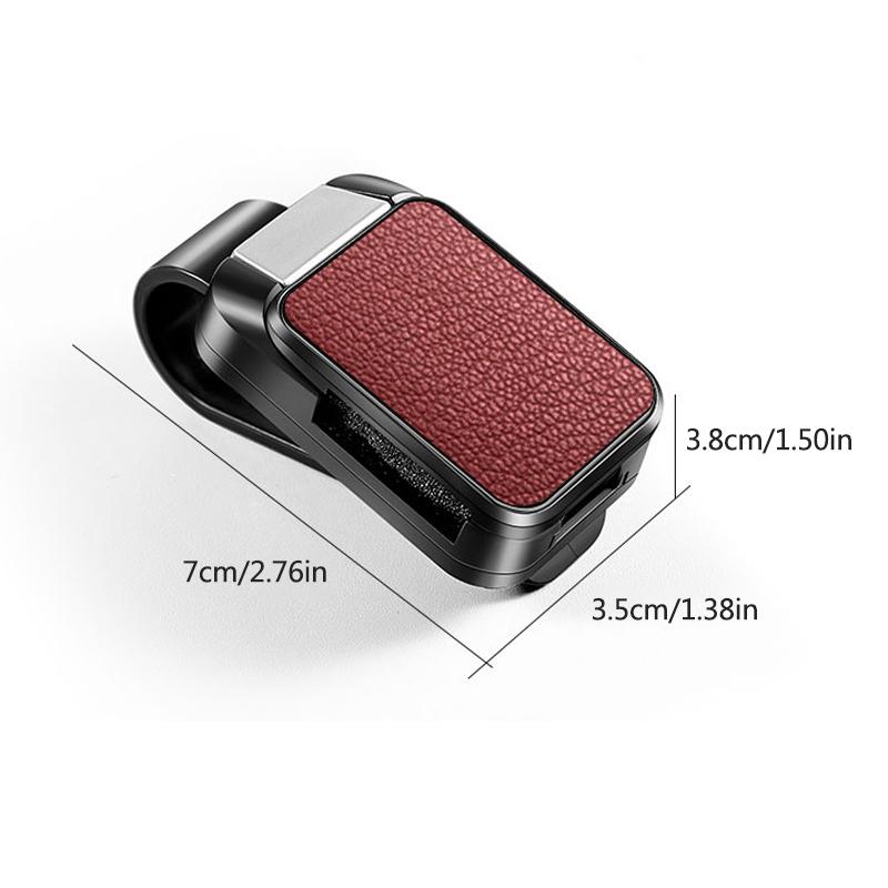 Leather Car Sunglasses Clip SunVisor Glasses Holder For BMW 5 7 Series G11 G12 G30 G31 G32 I8 I12 I15 G01 G02 G05 G07 X3 X4 X5 ydjc08