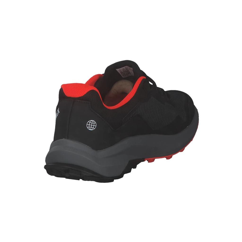 Adidas Terrex Trail Rider LTH85 Running Core Red Size GORE-TEX Men's Shoes, Black/Grey Four/Solar (HQ1233), 27.5cm