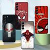 Case for Samsung Galaxy A57 A37 A22 A25 A23 A53 A35 A26 A32 A24 A73 A51 A55 A52 A36 Phone Cover A72 A71 Marvel Spider Man Logo