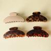 Simple Temperament Semi-circular Arc Hairpin Female Summer Fashion All-match Shark Clip Hairpin High-end Sense of Plate Hair Clip Headdress