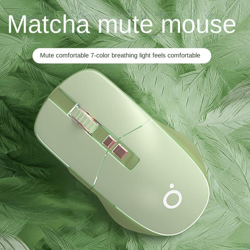 Forerunner Matcha Drahtlose Maus mit drei Modi zum Aufladen von Laptops, Desktop-Computern, Bürospielen, Stummschaltung über Bluetooth