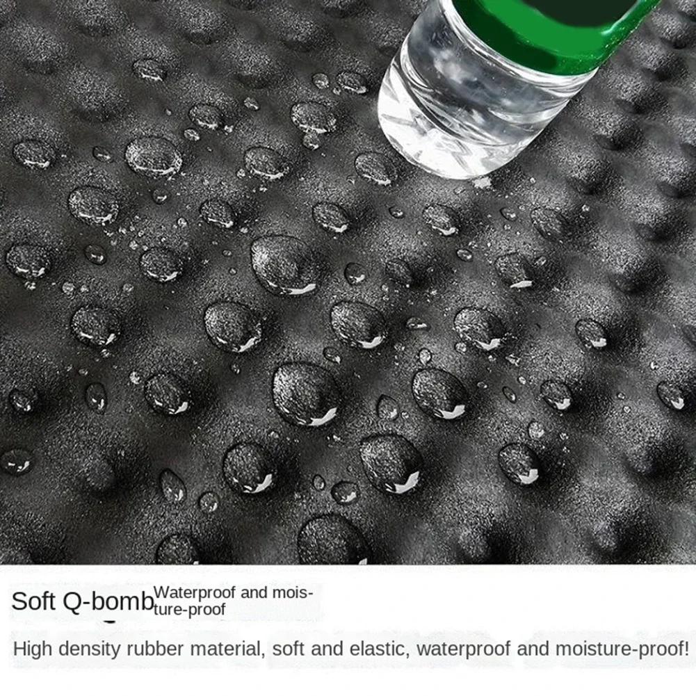 1pcs Car Soundproof Cotton Sound-absorbing Wave Cotton Car Sound Insulate Rubber Vehicle Lining Leaf Door Noise Reduction Tools